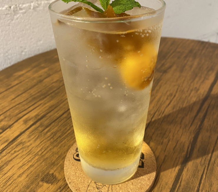 限定梅ソーダ