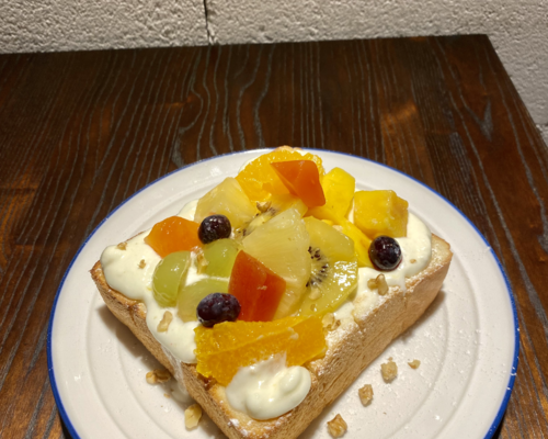 フルーツトースト